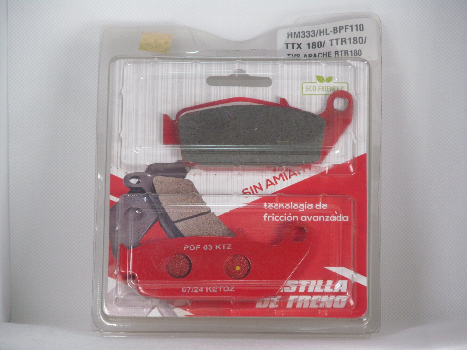 Brake Pad for TVS Apache RTR 180, AKT 180 X, R TR