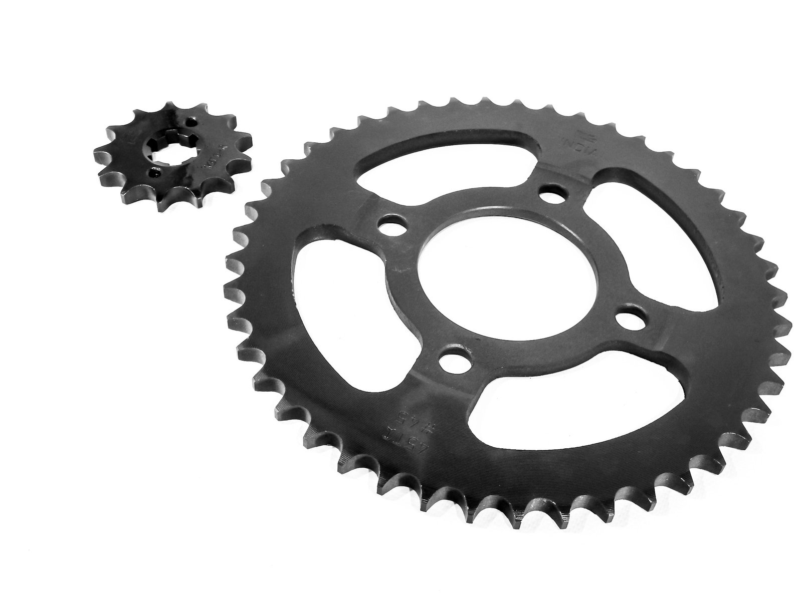 Kit Piñones Race 45T–13T para TVS Apache RTR 160 4V - Image 7