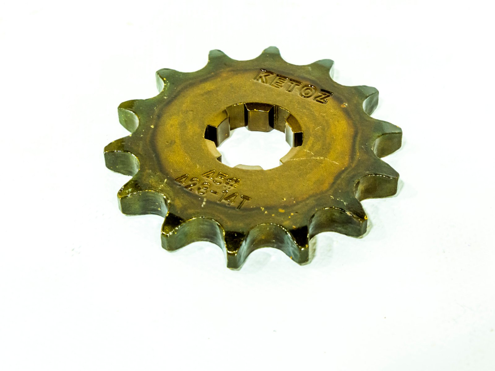 Piñón Delantero 14T para Suzuki AX100, AX110, AX115, RX115, DT125 y TS125 | Ketoz - Image 3