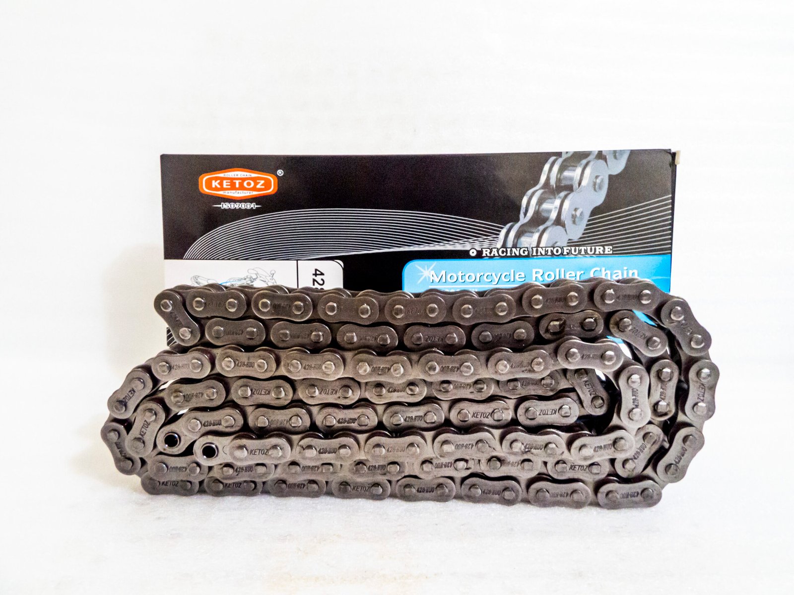 CADENA KETOZ 428HO-132L ORING ¨NEGRA¨ - Image 14