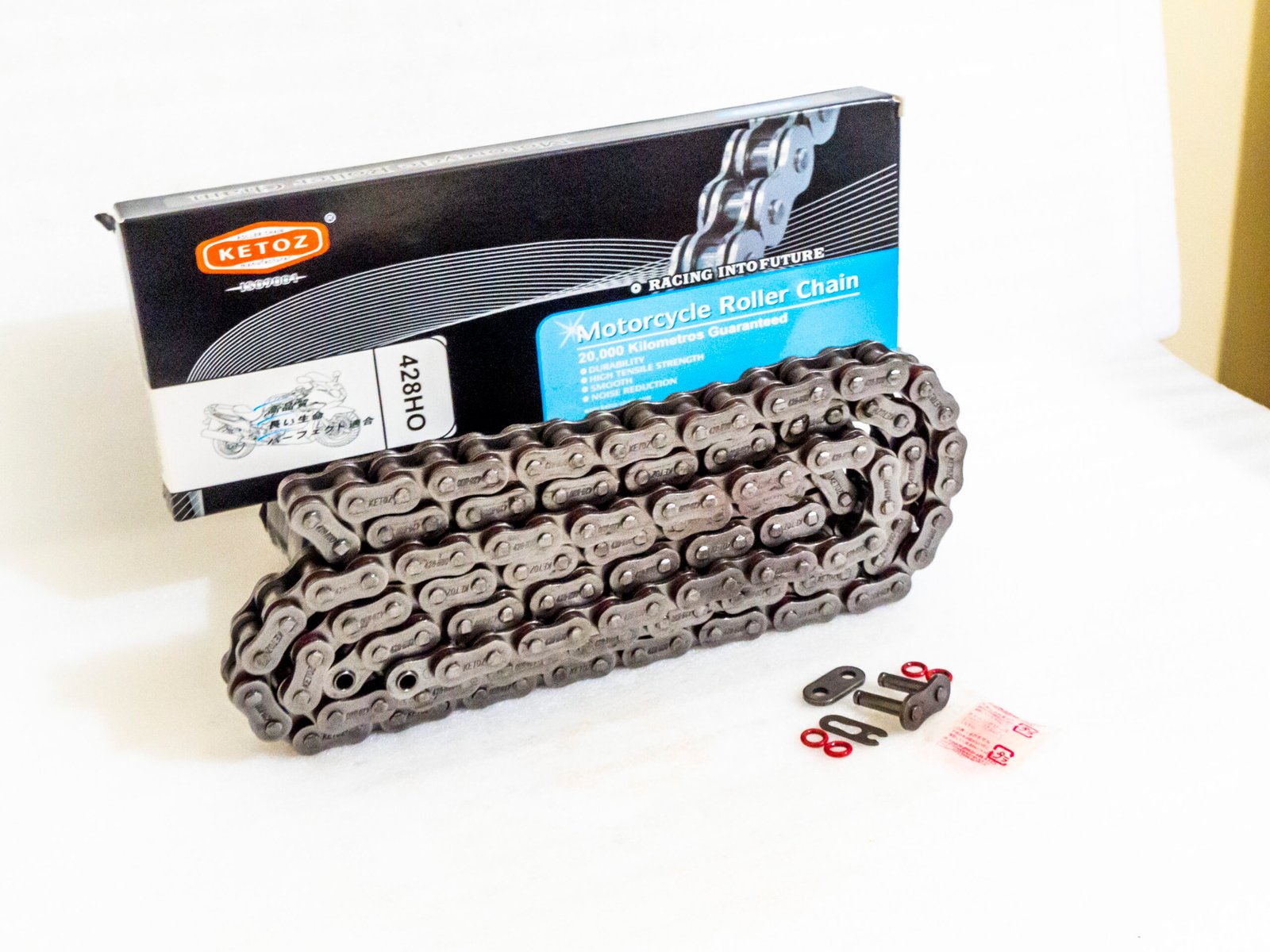 CADENA KETOZ 428HO-132L ORING ¨NEGRA¨ - Image 18