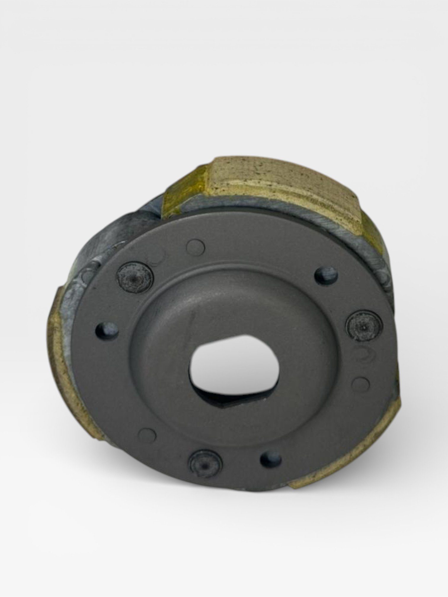 Zapatas de clutch para Agility y motores GY6 125/150. Acople suave y mayor durabilidad.