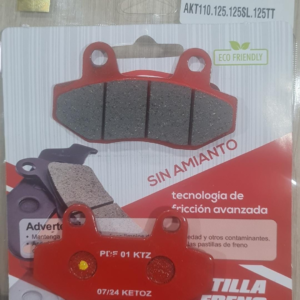 pastilla de freno NS200 9mm