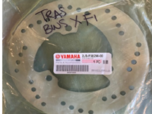 disco de freno trasero Yamaha BWS 125X FI