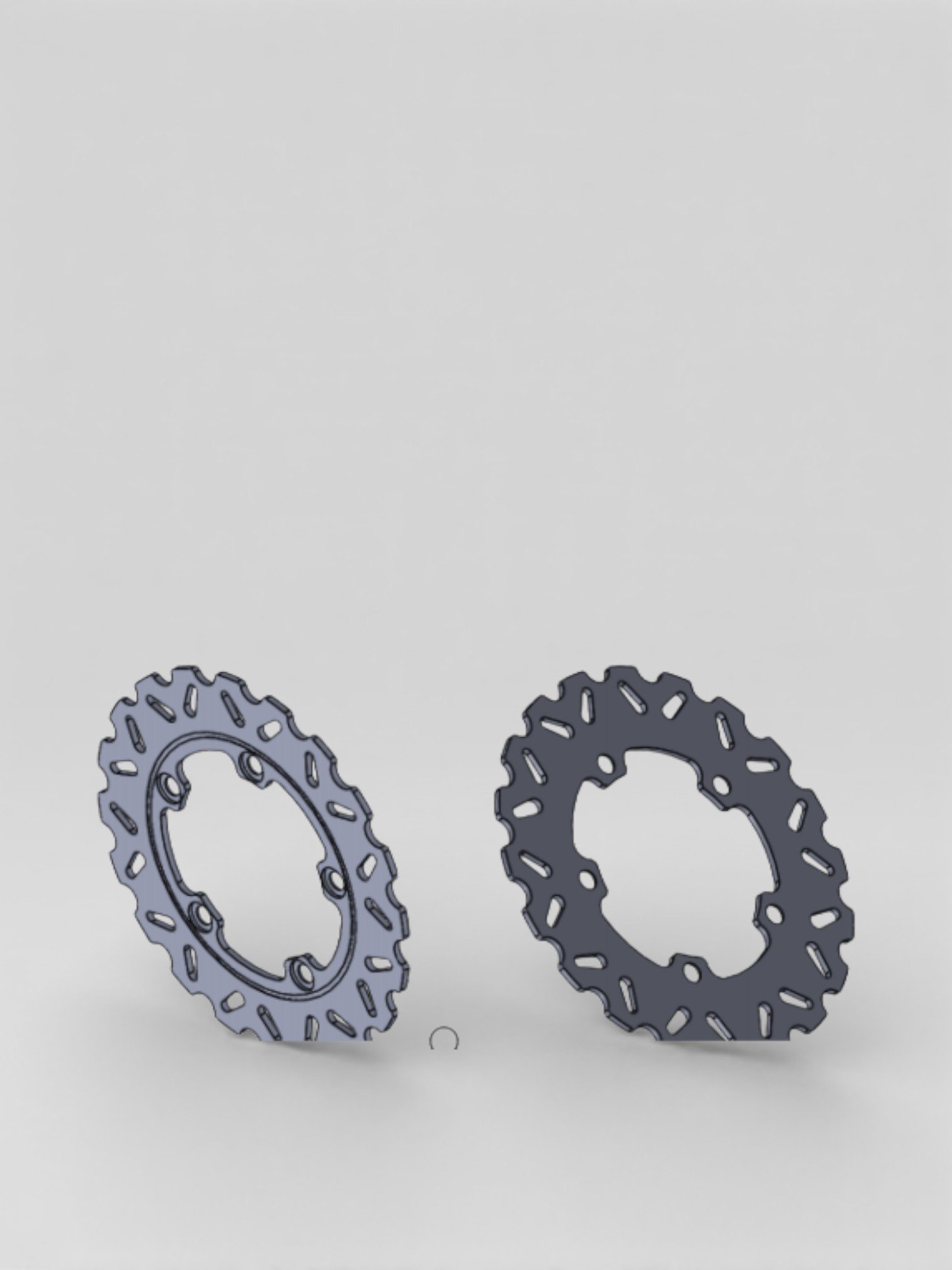 disco de freno trasero AKT 200 TTX