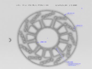 disco de freno delantero Yamaha XTZ 150