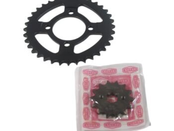 Kit Piñón Ketoz Especial Black 36T–14T Paso 428 para AKT 110