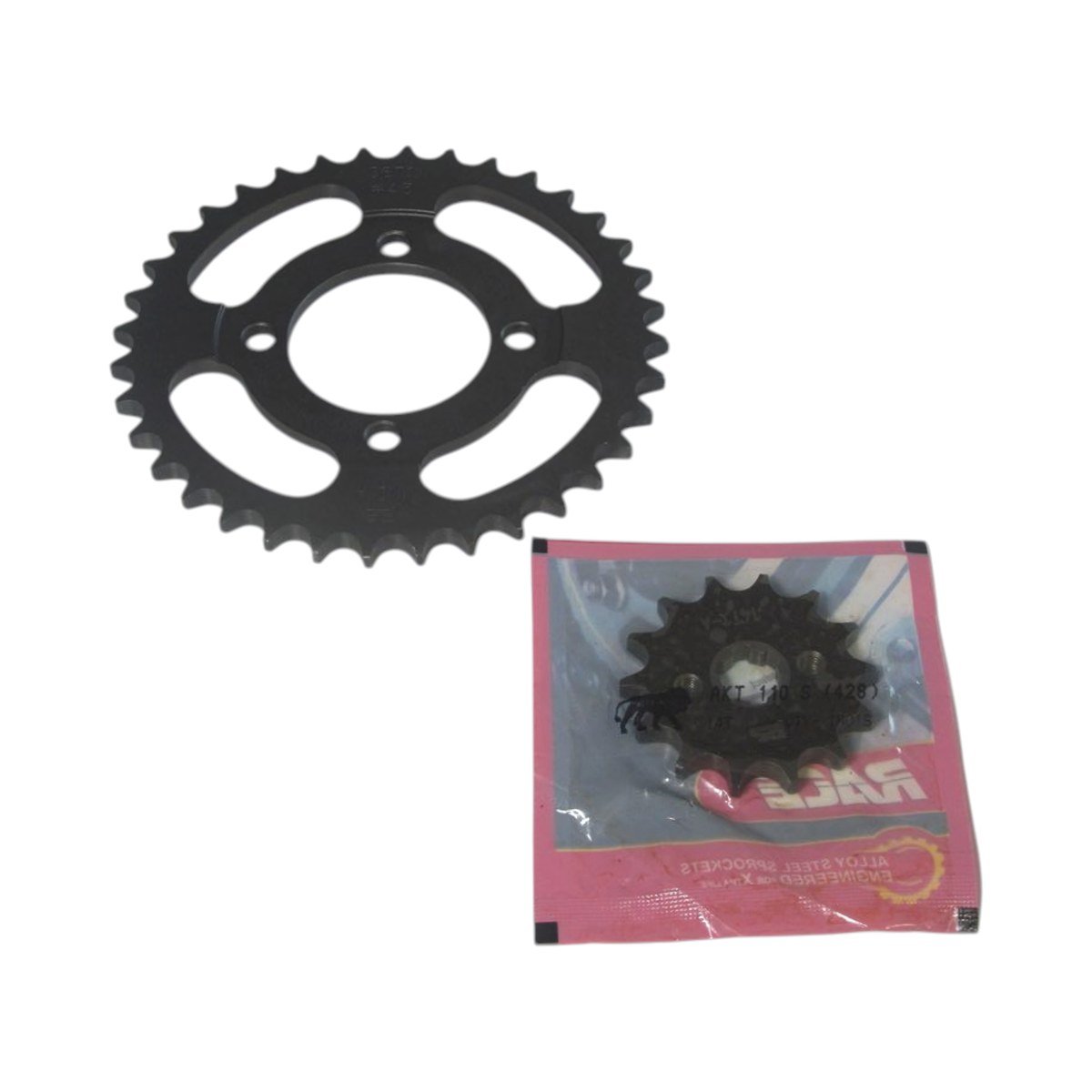 Kit Piñones Race 36T–14T para AKT 110