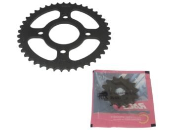 Kit Piñones Race para Hero Hunk, CBZ Xtreme e Ignitor 125 (4 huecos)