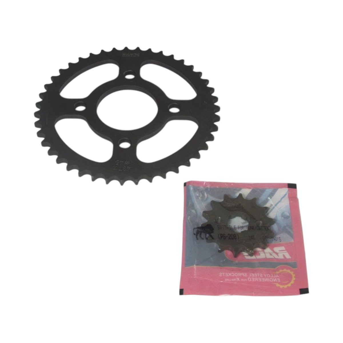 Kit Piñones Race para Hero Hunk, CBZ Xtreme e Ignitor 125 (4 huecos)