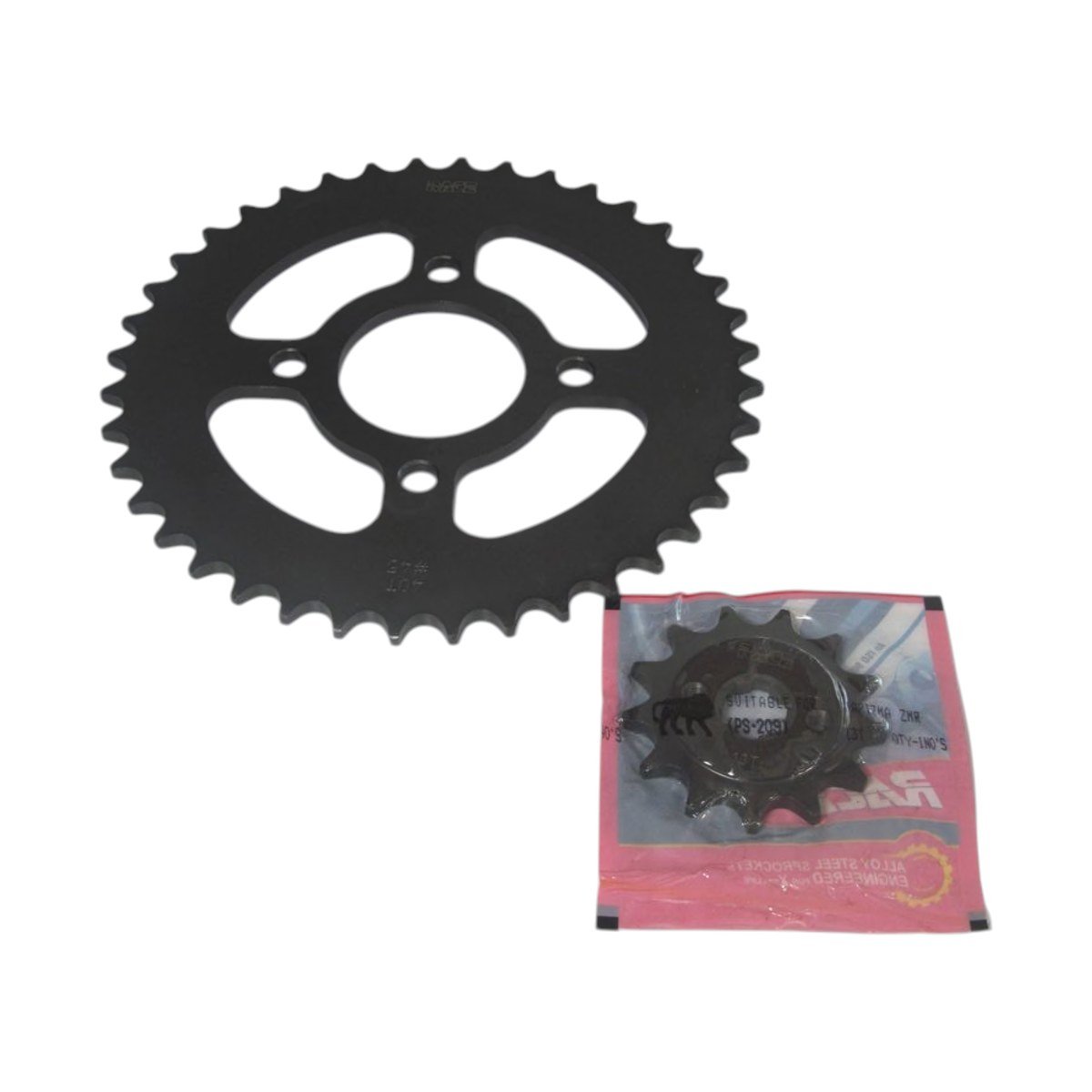 Kit Piñones Race 40T–13T Paso 520 para Hero Karizma y XPulse 200 (4 huecos)